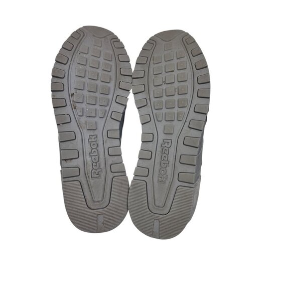 Reebok Classic Leather Harmon Sneakers Gray Tone on Tone Minimal Women's Size 9 - Picture 8 of 9